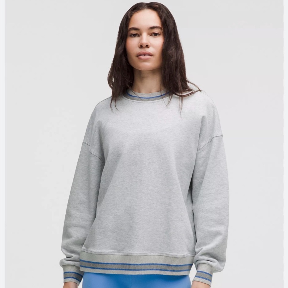 Lululemon Perfectly Oversized Ringer Crew